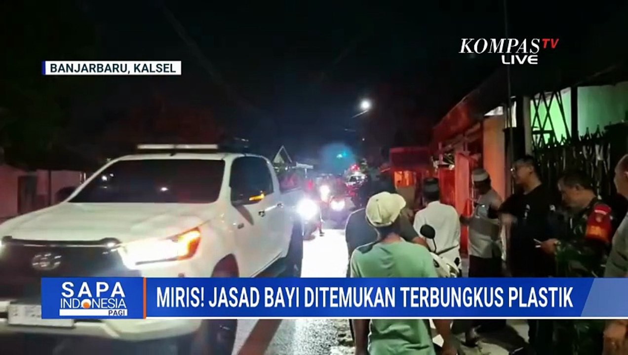Geger! Warga Banjarbaru Temukan Jasad Bayi Perempuan Terbungkus Plastik di Lahan Kosong