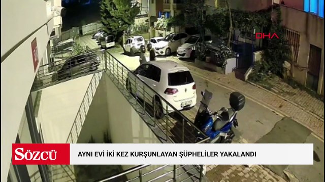 Ümraniye'de aynı evi iki kez kurşunlayan şüpheliler yakalandı