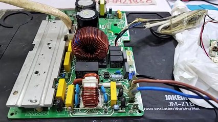 Dawlance PEL Dc inverter ac F4 error code outdoor pcb Babar Electronics #512