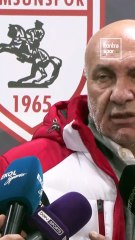 Samsunspor Başkanı Yüksel Yıldırım: "İnşallah bu gece maçın skoruna hakem kararı ya da VAR kararı etki etmemiştir diye düşünüyorum"