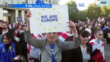 El líder georgiano acusa a la oposición de intentar derrocarle tras las protestas prodemocráticas