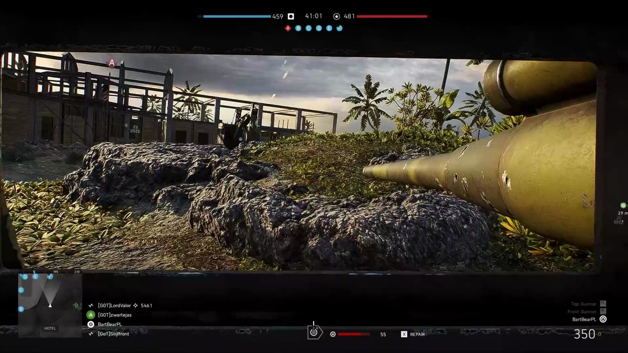 [BFV] BATTLEFIED 5 - Tanking and playing with GoT