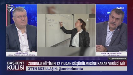 Başkent Kulisi - Prof. Dr. Yusuf Tekin | 5 Ekim 2025