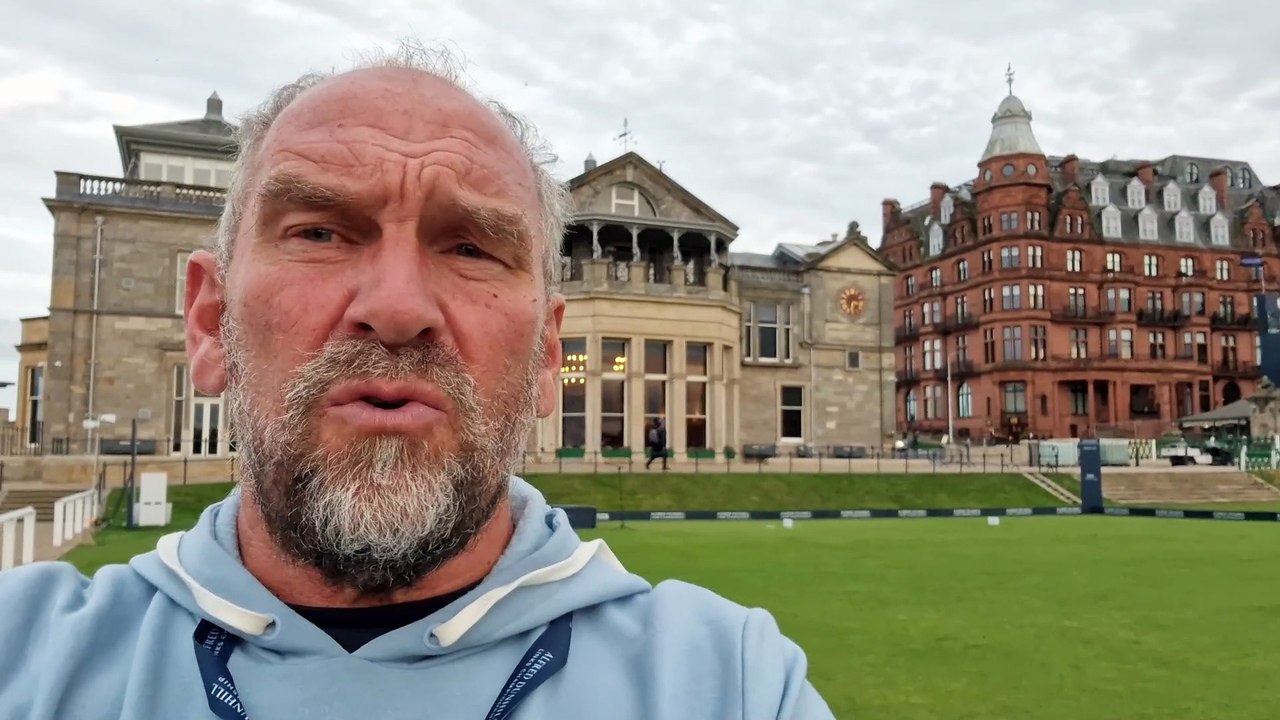 Martin Dempster at Dunhill Links - final day