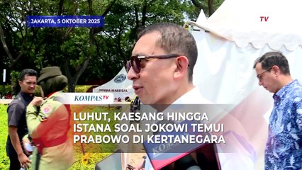 Respons Luhut, Kaesang hingga Istana soal Jokowi Temui Prabowo di Kertanegara