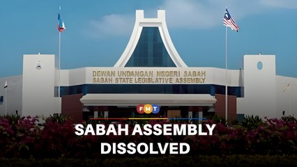 Sabah assembly dissolved