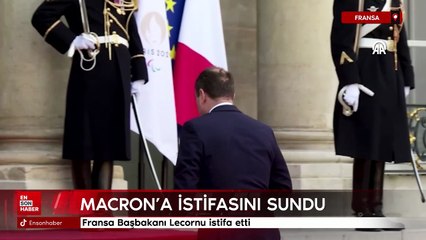 Fransa Başbakanı Lecornu istifa etti