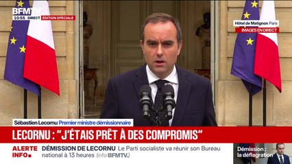 Sébastien Lecornu déplore "les appétits partisans" survenus durant la composition du gouvernement