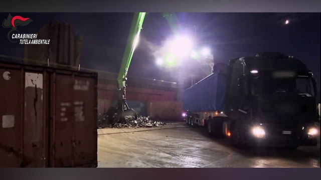 Napoli, traffico illegale di rifiuti con la Turchia, un arresto