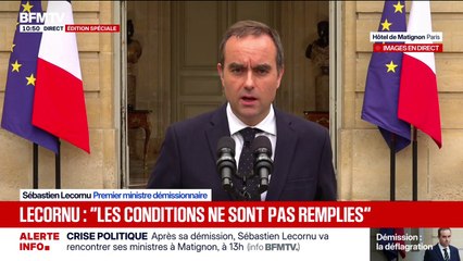 Sébastien Lecornu: "C'est l'opposition qui décide en grande partie du sort et de l'avenir, non seulement du gouvernement, mais aussi du pays, à travers l'adoption ou non d'un budget"