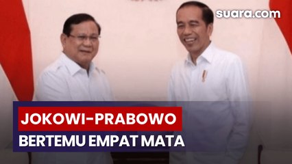 Jokowi dan Prabowo Bahas Isu Strategis Bangsa dalam Pertemuan Empat Mata di Kertanegara