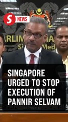 Lawmakers urge investigation into Pannir Selvam’s case amid Singapore execution deadline