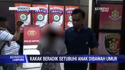 Kakak Beradik Setubuhi Anak Dibawah Umur