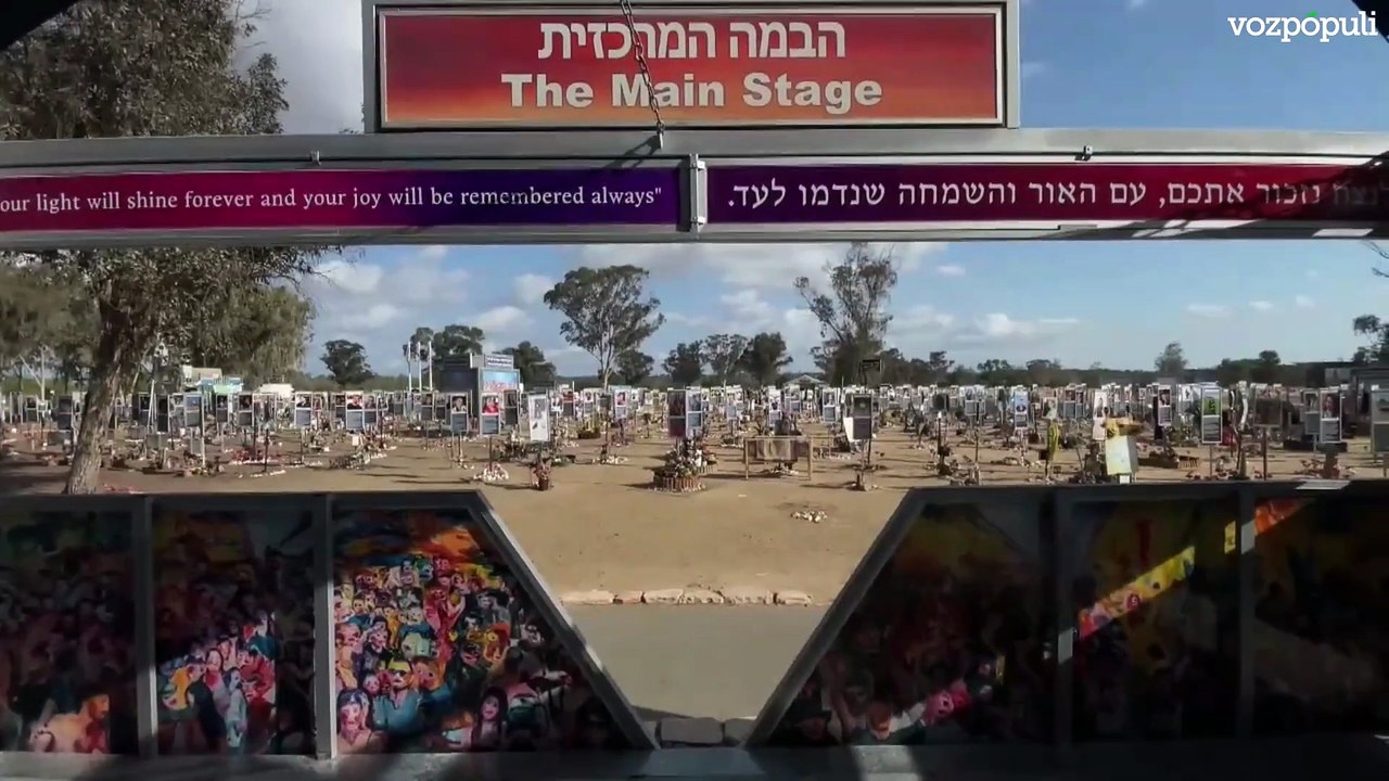 Israelíes recuerdan a las víctimas del atentado de Hamás en el festival Nova