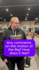 Philip Kraus Reacts: PDKracer Motion Rig at Sim Gaming Expo 2025 | Real User Review #6dof #simrig