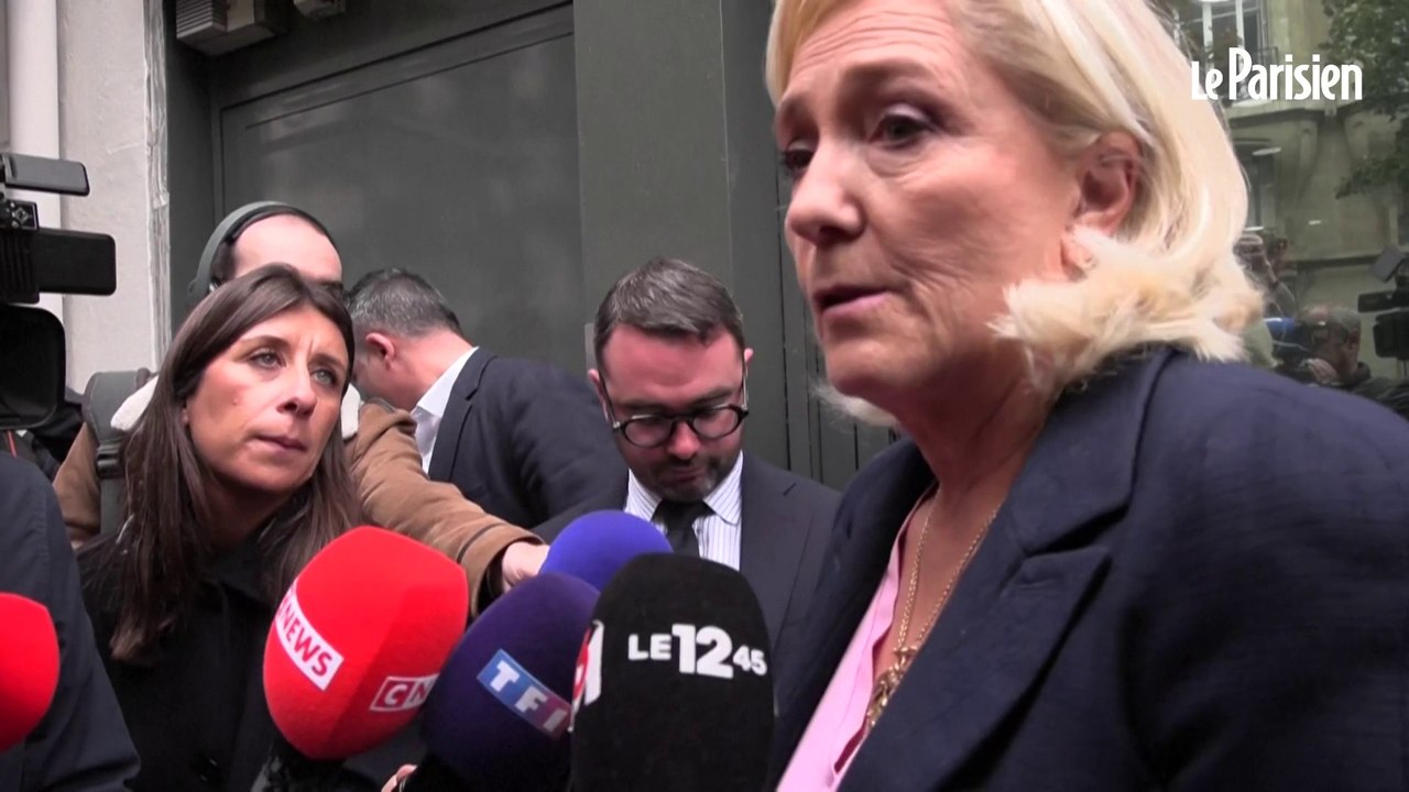Démission de Lecornu : Marine Le Pen appelle Emmanuel Macron à « dissoudre l'Assemblée »