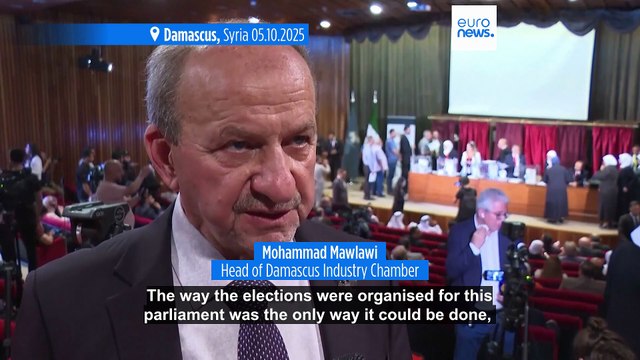 Syria holds its first parliamentary election since ousting of Bashar al-Assad