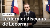 Ce qu'il faut retenir du discours du premier ministre démissionnaire, Sébastien Lecornu