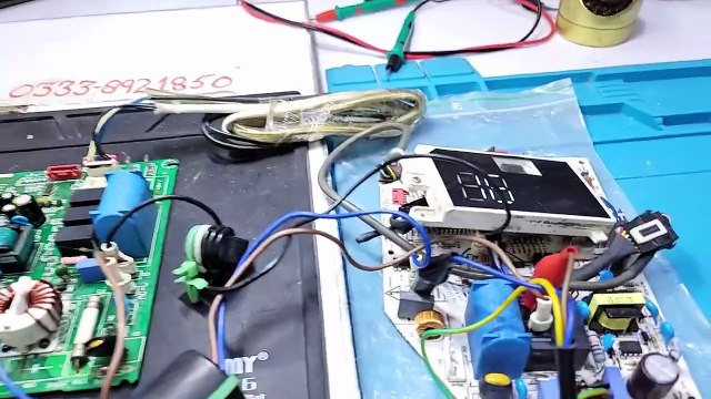 #516 Dawlance PEL Kenwood Dc inverter ac F1 E5 error code outdoor pcb Dc inverter ac pcb training center