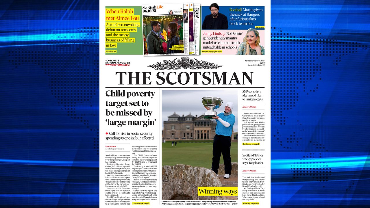 The Scotsman Bulletin Monday October 06 2025 #HistoricEnvironmentScotland