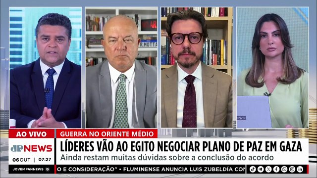 Israel e Hamas se encontram no Egito para negociar fim da guerra em Gaza; Motta e Thulio comentam