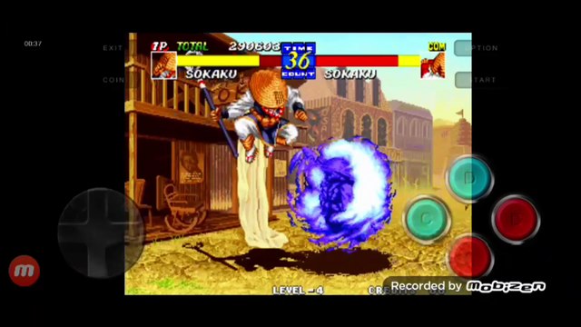 Fatal Fury 3 Sokaku Mochizuki vs Sokaku Mochizuki fala de vitória do Sokaku Mochizuki em português