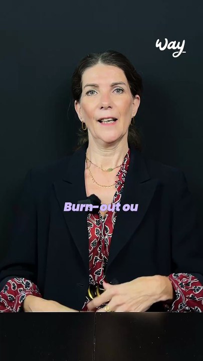 Burn-out ou pas, si je n'arrive pas à arrêter mon cerveau ?  Valérie, formatrice spécialisée en qualité de vie, conditions de travail et risques psychosociaux, avait 1 min pour répondre à nos questions sur le burn-out.