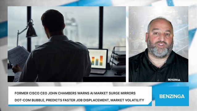 Former Cisco CEO John Chambers Warns AI Market Surge Mirrors Dot-Com Bubble, Predicts Faster Job Displacement, Market Volatility