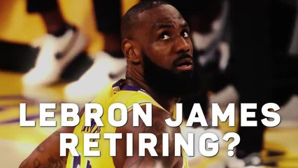 LeBron James - The King's retirement imminent?