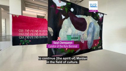 'Violence unpunished': Kyiv Biennale examines the healing power of art after war and conflict