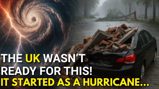 Ghost of Hurricane Humberto Hits UK as Storm Amy With 96 MPH Winds