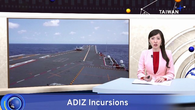 China Sends 23 Aircraft Near Taiwan's Air Defense Identification Zone