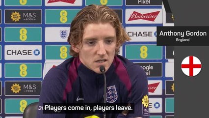 'You almost have to be a bit paranoid' - Gordon on England competition