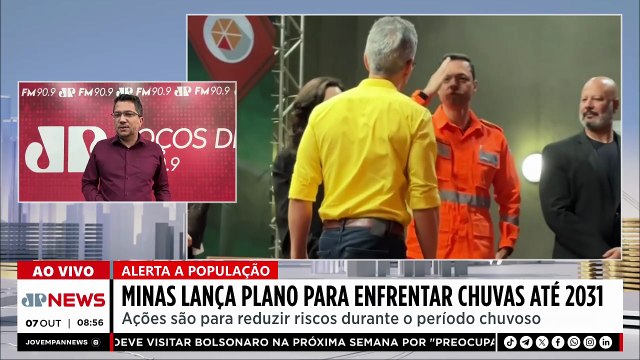 Minas Gerais lança plano para enfrentar chuvas até 2031