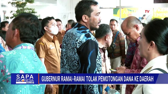 Temui Menkeu, Begini Protes Sejumlah Gubernur Soal Pemotongan Transfer ke Daerah | SAPA MALAM