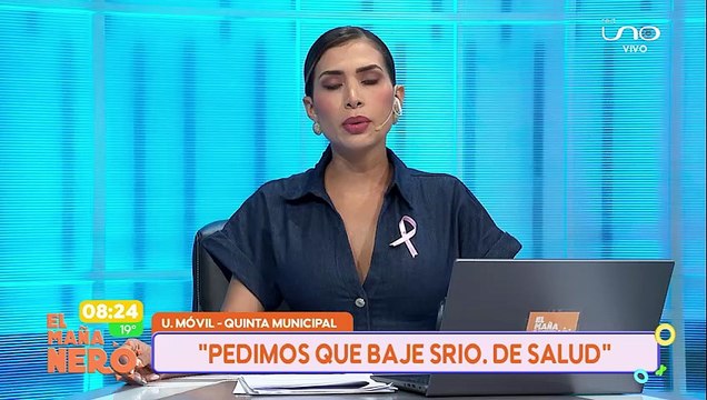 Verifican que se atiendan a pacientes del Oncológico, pese al paro que se inició este martes