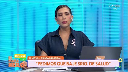 Verifican que se atiendan a pacientes del Oncológico, pese al paro que se inició este martes