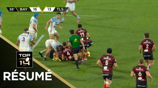 TOP 14 Saison 2025-2026 J05 - Résumé Aviron Bayonnais - Stade Toulousain