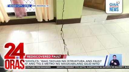 Bogo Bay Fault na 400 taong ‘di gumalaw, natukoy na misa ng magnitude 6.9 na lindol sa Cebu | 24 Oras
