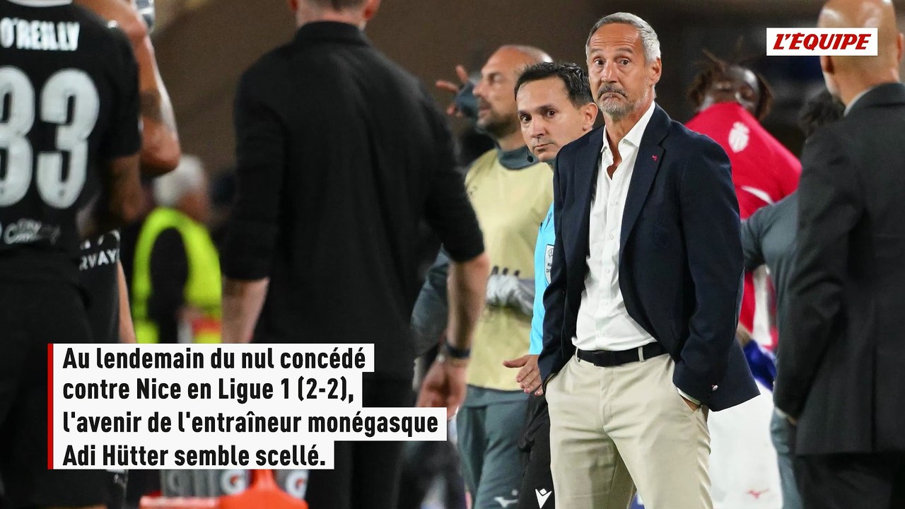 L'AS Monaco devrait se séparer de son entraîneur Adi Hütter - Foot - Ligue 1