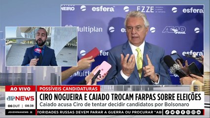 Nogueira e Caiado trocam farpas sobre as eleições de 2026