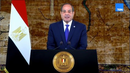 الرئيس السيسي: السلام بين مصر وإسرائيل لم يكن مجرد اتفاق بل كان تأسيسا لسلام عادل رسخ الاستقرار