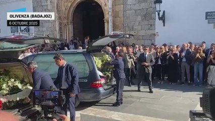 Las imágenes del funeral de Guillermo Fernández Vara