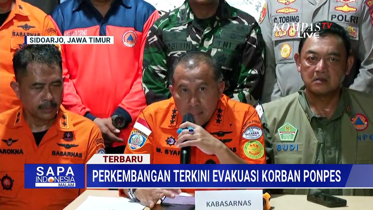 Terbaru! Kepala Basarnas Ungkap Perkembangan Proses Evakuasi Korban Ponpes Buduran Ambruk