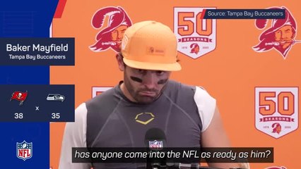 Bucs laud rookie Egbuka for monster day in nail-biting win