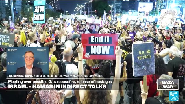 Israel and Hamas prepare for talks in Egypt over possible Gaza ceasefire and release of hostages