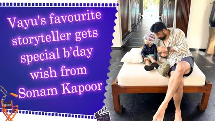 Sonam Kapoor wishes Vayu’s ‘favourite storyteller, funnest uncle’ Karan Boolani on his birthday
