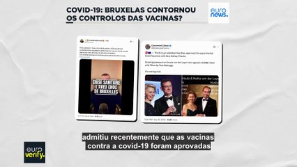Continuam a circular na Internet afirmações enganosas sobre a aprovação pela UE das vacinas contra a COVID-19