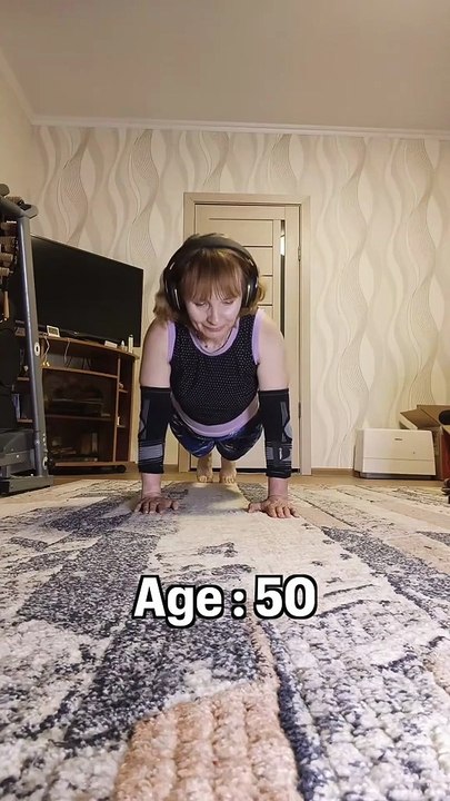 The push-up queen ! 👏