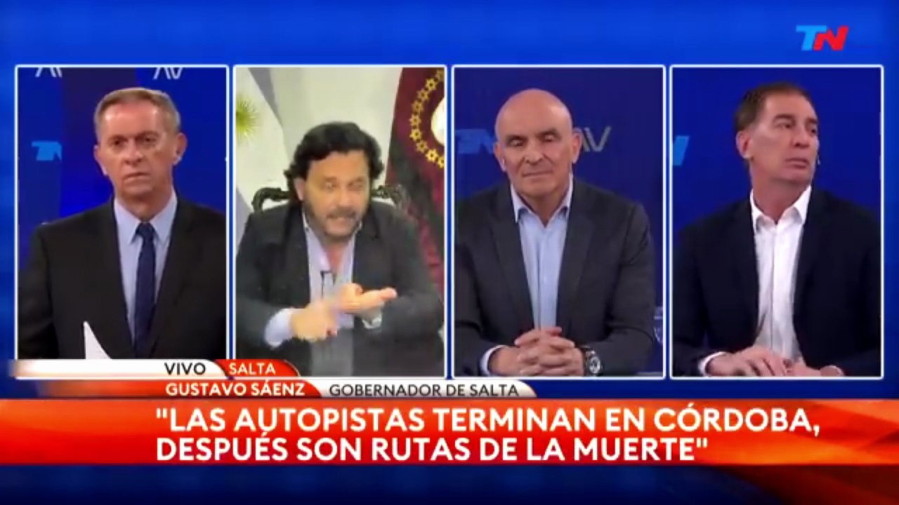 Fuerte cruce entre Sáenz y Espert en el programa A dos voces el 6 de marzo de 2024